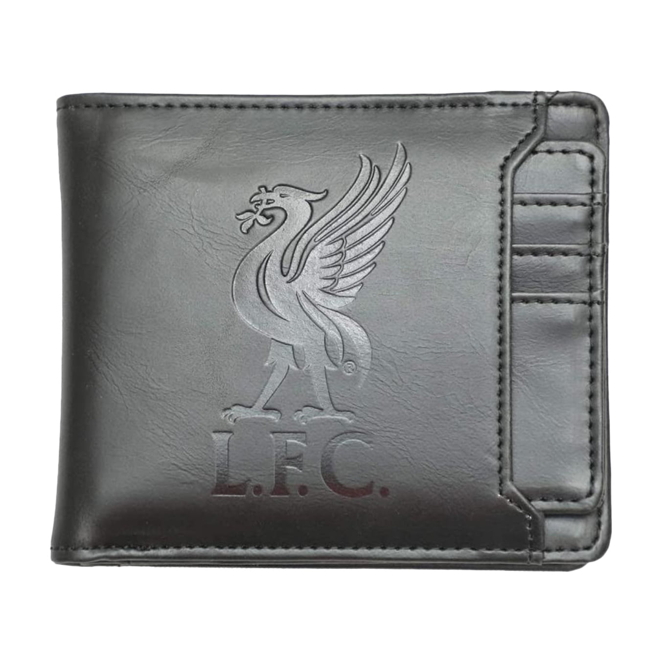 Liverpool FC Official Football Gift Embossed Crest Leather Money Travel Wallet 