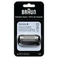 thumbnail image 4 of Braun Series 6 Electric Shaver Replacement Head with Sensitive Skinguard, Easily Attach Your Shaver Head, Compatible with next Generation Series 6 Shavers, 64B, Black, 4 of 8