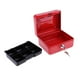 thumbnail image 4 of Caja de dinero pequeña con de llave Caja de dinero portátil con 2 llaves para rojo Zulema Cash Money Case, 4 of 8