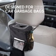 thumbnail image 3 of Bolsas para basura de coche (paquete de 5), 75 bolsas - CrayBG, 3 of 7