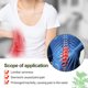 thumbnail image 4 of 12 Uds parches lumbares de ajenjo cuerpo Cervical rodilla artritis ortopédica malestar aliviar yeso pegatinas de hierbas, 4 of 8