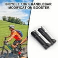 thumbnail image 2 of Mountain Bike Stem Risers Aluminum Alloy Bike Stem Extender Bicycles Handlebar Risers Adaptor Cycling Accessories, 2 of 8