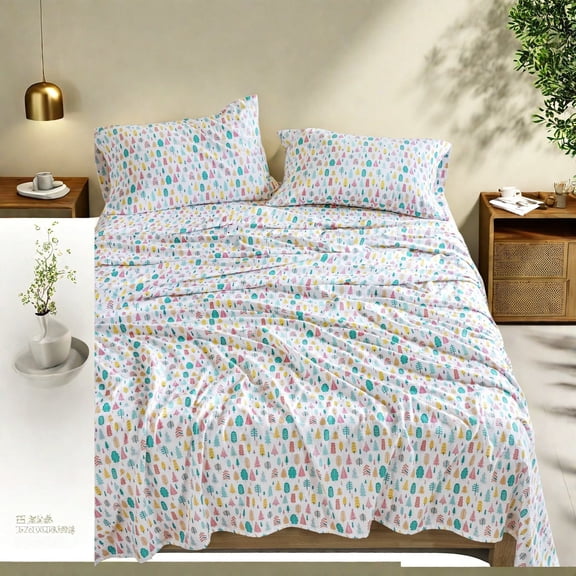 Ultra Soft Sheets And Sheet Sets Cotton Flannel Full Holiday Home Bedding