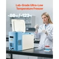 thumbnail image 2 of VEVOR Ultra Low Temperature Freezer Lab Freezer 25 L −40 ℉ to −123 ℉ Adjustable Temp, 2 of 9