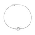 thumbnail image 1 of Bracelet Cheville Arbre de Vie Celtique Rond pour Femmes.925 Argent Sterling Réglable 9 à 10 Pouces avec Rallonge Réglable, 1 of 4