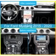 thumbnail image 3 of ZWNAV 14.4 Inch Qualcomm Android 11 Car Radio for Ford Mustang 2015-2020 Stereo Upgrade Tesla Style Dash IPS Touch Screen Android Auto GPS Navigation Head Unit Audio Multimedia Player, 3 of 11