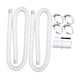 thumbnail image 2 of Conector de manguera de repuesto para bomba de piscina, accesorios para piscina de 3,25 pies con abrazaderas para modelos de bomba de de 530 Blanco, 2 of 9