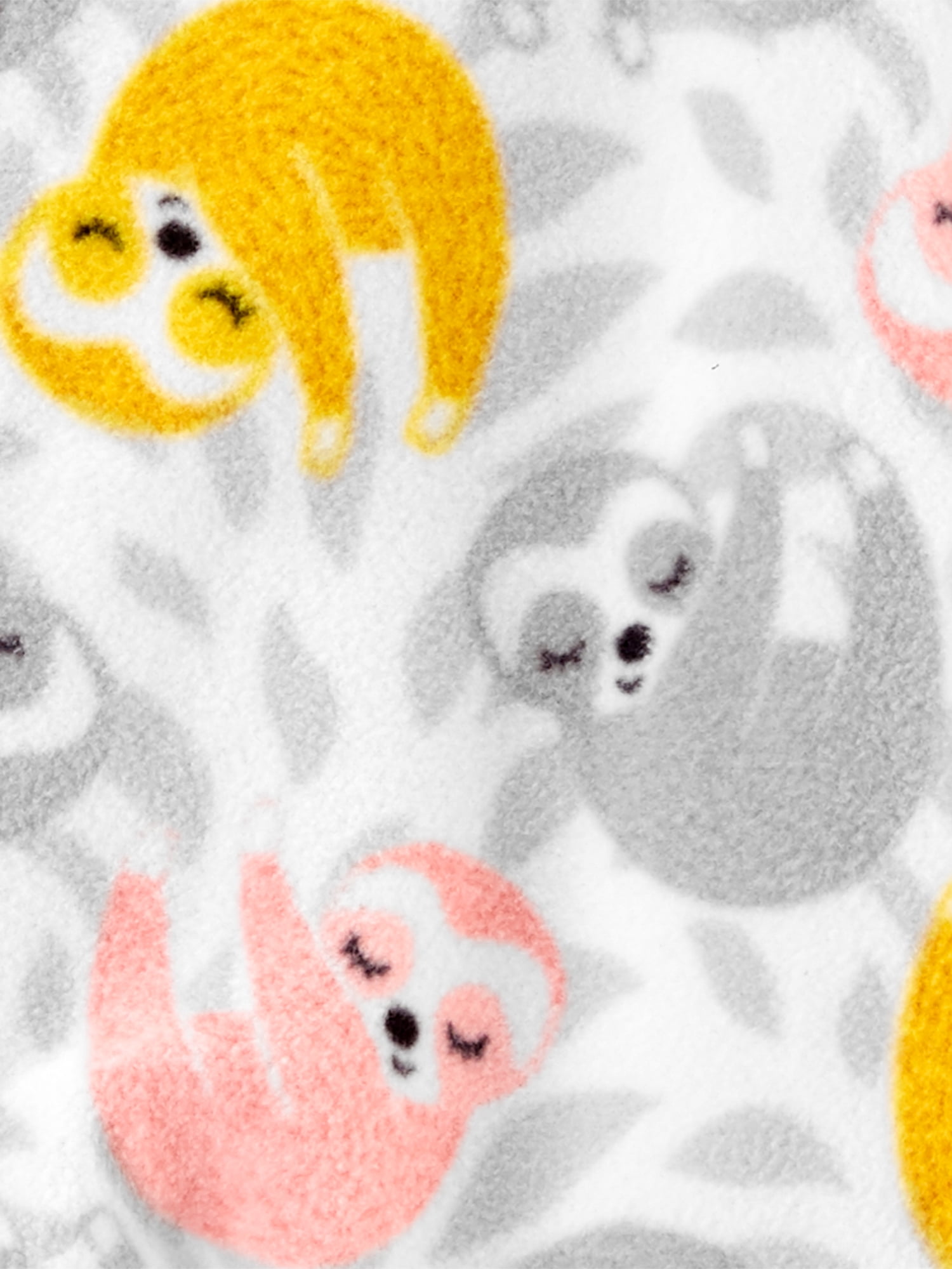 Carter's Child of Mine Toddler Girls Sloth Pajamas
