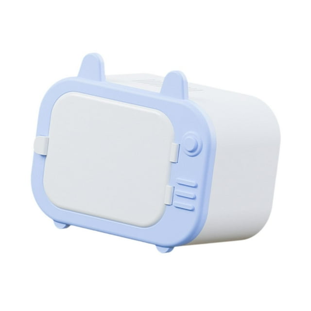 Casita pequeña para animales pequeños, cómoda, desmontable y espaciosa, con jaula de juegos, refugio y hábitat para lemmings, petauros del azúcar y ar azul y blanco