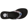 thumbnail image 2 of yellow box womens glorian wedge flip flops 7.5 Rainbow mu, 2 of 6