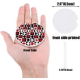 thumbnail image 2 of FMSHPON Poker Card in Checkered Squares Spades Hearts White Set of 6 Car Coaster for Drinks, Absorbent Ceramic Stone Coasters Cup Mat with Cork Base for Home Kitchen Room Coffee Table Bar Decor, 2 of 5