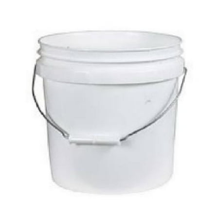 Plastic Pail - PLASTIC PAIL 1GAL HD WHT