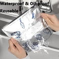 thumbnail image 7 of LQCrafK 30 Pcs Aluminum foil Freezer Bags, Reusable Food Storage and Preservation Slider Bags, Stand Up Foil Sealable Bags with Label and Zip Lock for Vegetable Fruit Meat,M, 7 of 7