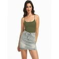 thumbnail image 3 of Women Sexy Square Neck Tank Top Summer Going Out Basic Cami Shirt, 3 of 6