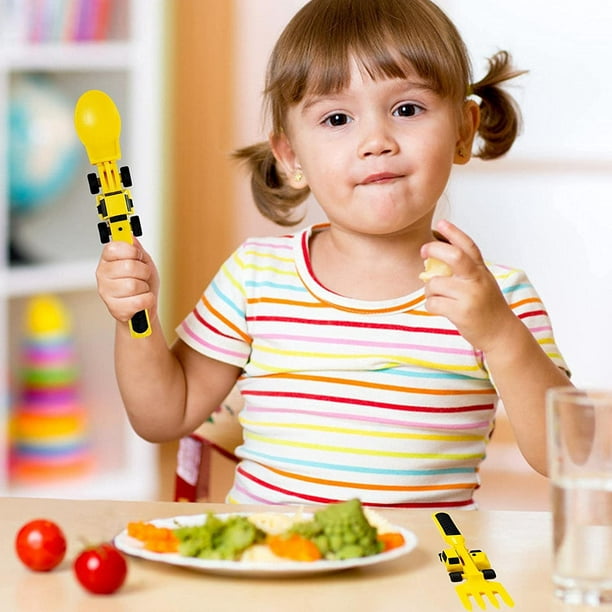 Enfants à manger ensemble d'outils enfants couverts fourchette et