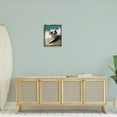 thumbnail image 3 of Stupell Industries Surfer Dog Catching Wave Animals Painting Gray Floater Framed Canvas Art Print Wall Art, 17 x 21, 3 of 10