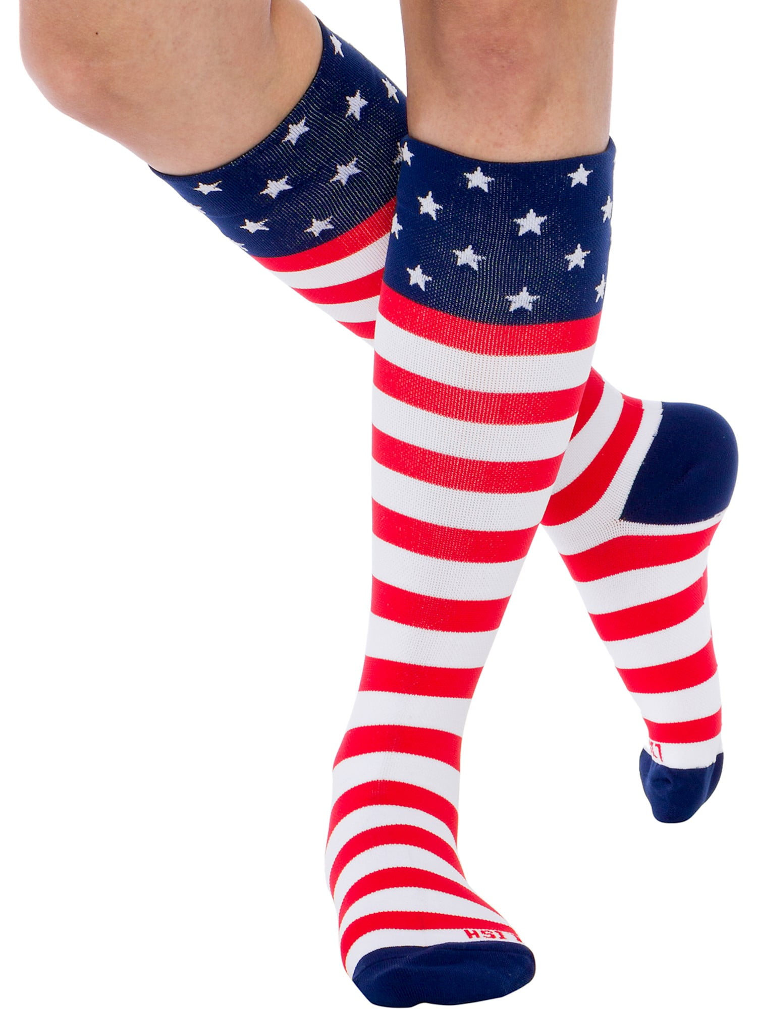 American Philippines Flag Over The Knee High Boot Stockings Cotton Thigh High Compression Socks 