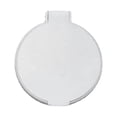 thumbnail image 1 of Compact Cosmetic Pocket Mirror, Single Sided Folding Circular Mirror Plastic Soft Lighting Design  for Office White,Red,Blue,Black, 1 of 8
