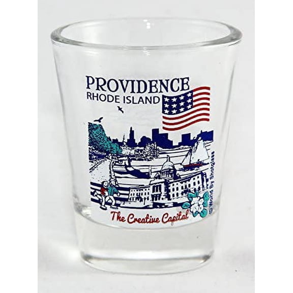 Providence Rhode Island Great American Cities Collection Shot Glass