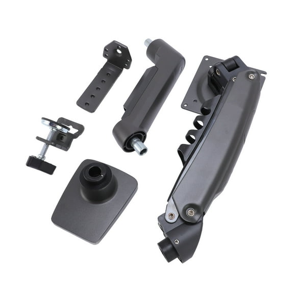 Support d'Écran d'Ordinateur, Support d'Écran Réglable Gain de Place Extensible pour Écran de 17-30 Pouces 4.4-19.8lb