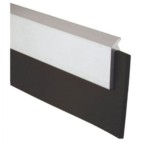 Pemko Weatherstrip,Flat,7 ft L,Silver,Neoprene 3151CN84