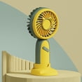 thumbnail image 1 of Portable Handheld Fan, USB Rechargeable, Compact 8x7x17 cm, Quiet Motor, Strong Wind, Ergonomic Grip, Battery Powered, Lightweight for Summer Use and Outdoor Activities, 1 of 7