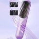 thumbnail image 3 of Cordless Hair Straightener Comb, Cordless Hair Straightener Brush - Negative Ion USB Rechargeable Hot Comb - 3D Pronged Flat Iron Comb with 3 Strokes, 3 of 5
