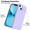 thumbnail image 4 of Entronix Silicone Soft Case Designed for iPhone 13 Mini Shockproof Durable Slim Fit (Purple), 4 of 7