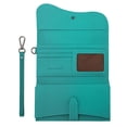 thumbnail image 4 of Monedero Montana West para mujer, tarjeteros grandes y organizadores de dinero para mujer, cartera de teléfono con monedero y correa de muñeca MWC-593TQ, 4 of 7