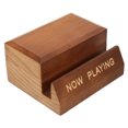 thumbnail image 3 of Vinyl Storage Rack Record Holder Stand Wood Organizing Workspace Music Lovers 1Pcs, 3 of 7