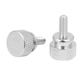 thumbnail image 2 of Unique Bargains Computer PC Case Shoulder Type Knurled Thumb Screw Silver Tone M4x10mm 10pcs, 2 of 3