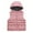 Pink, variant on YTDSCS Kids Winter Puffer down Cotton Vest Toddler Warm Hooded Sleeveless Jacket Thick Water-Resistant Waistcoat for Boys Girls 3-12 Years