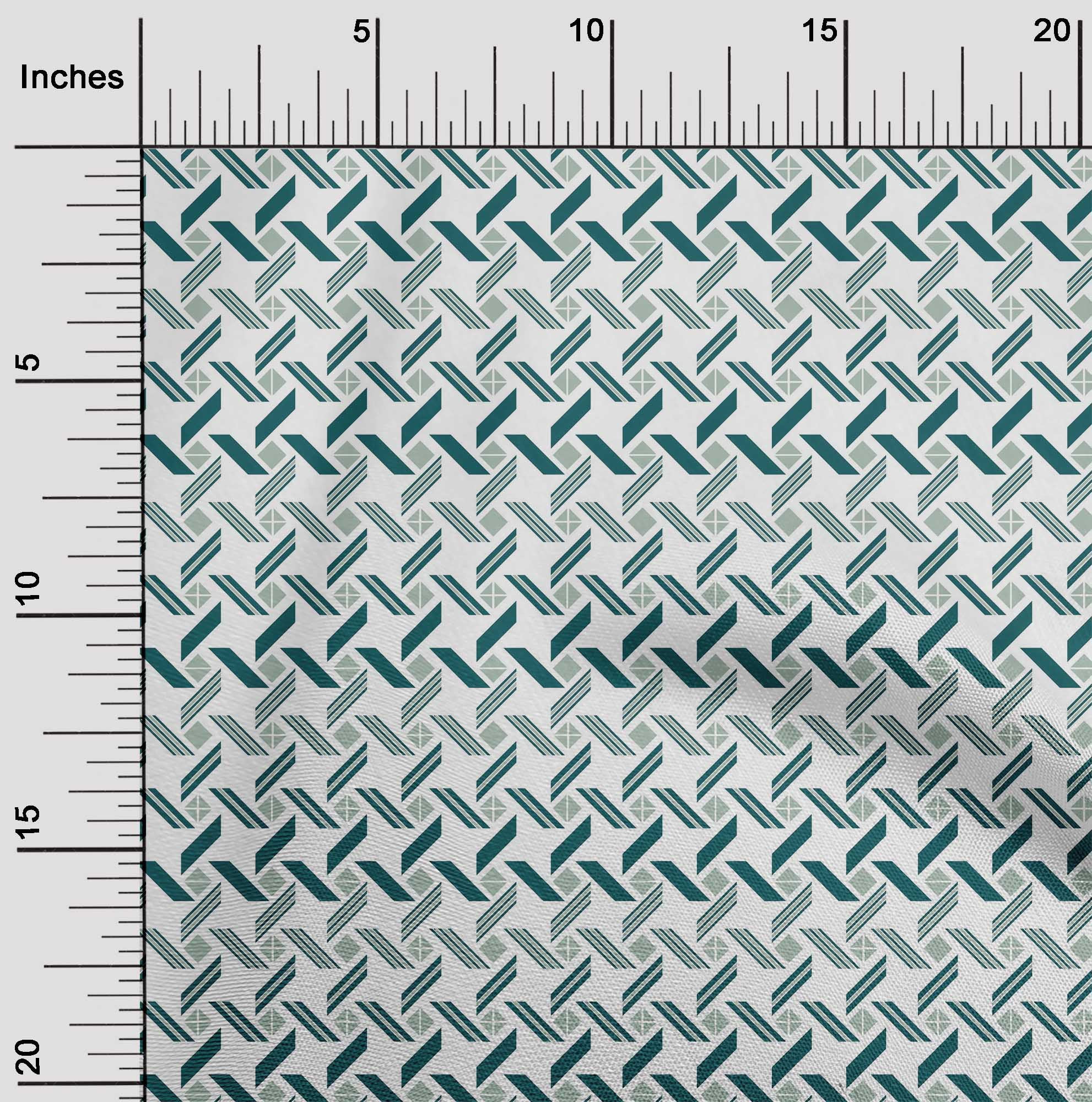 oneOone Organic Cotton Poplin Twill Fabric Line|Diamond & Triangle ...