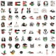 thumbnail image 2 of 60 Pegatinas Palestina Dibujos Animados La Mundial Regalos para Adolescentes Y Adultos, 2 of 2