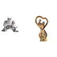 thumbnail image 1 of Figura De Pareja De Búhos Moderna, Escultura De Mesa, Adorno Para Sala De Estar, Oficina, Armario, Decoración, Mesita De Noche, Regalo De Aniversario, Familia, 1 of 8