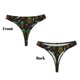 thumbnail image 3 of Balery Pineapples Tangas de Algodón para Mujer con Estampado – Ropa Interior Sexy, Transpirable, G-string-XX-Large, 3 of 6