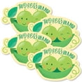 thumbnail image 2 of Big Dot of Happiness Double the Fun - Twins Two Peas in a Pod - Pea Pod Decorations DIY Baby Shower or First Birthday Party Essentials - Set of 20, 2 of 6