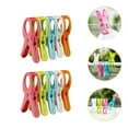 thumbnail image 2 of 10pcs Plastic Windproof Quilt Clamps Clothing Non-slip Clips (Random Color), 2 of 8