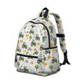 thumbnail image 2 of Tractor and Hay White Pattern Backpack for School, Cute School Bag with Adjustable Shoulder Straps and Padded Back, 13.4"x11"x4.7", 2 of 5