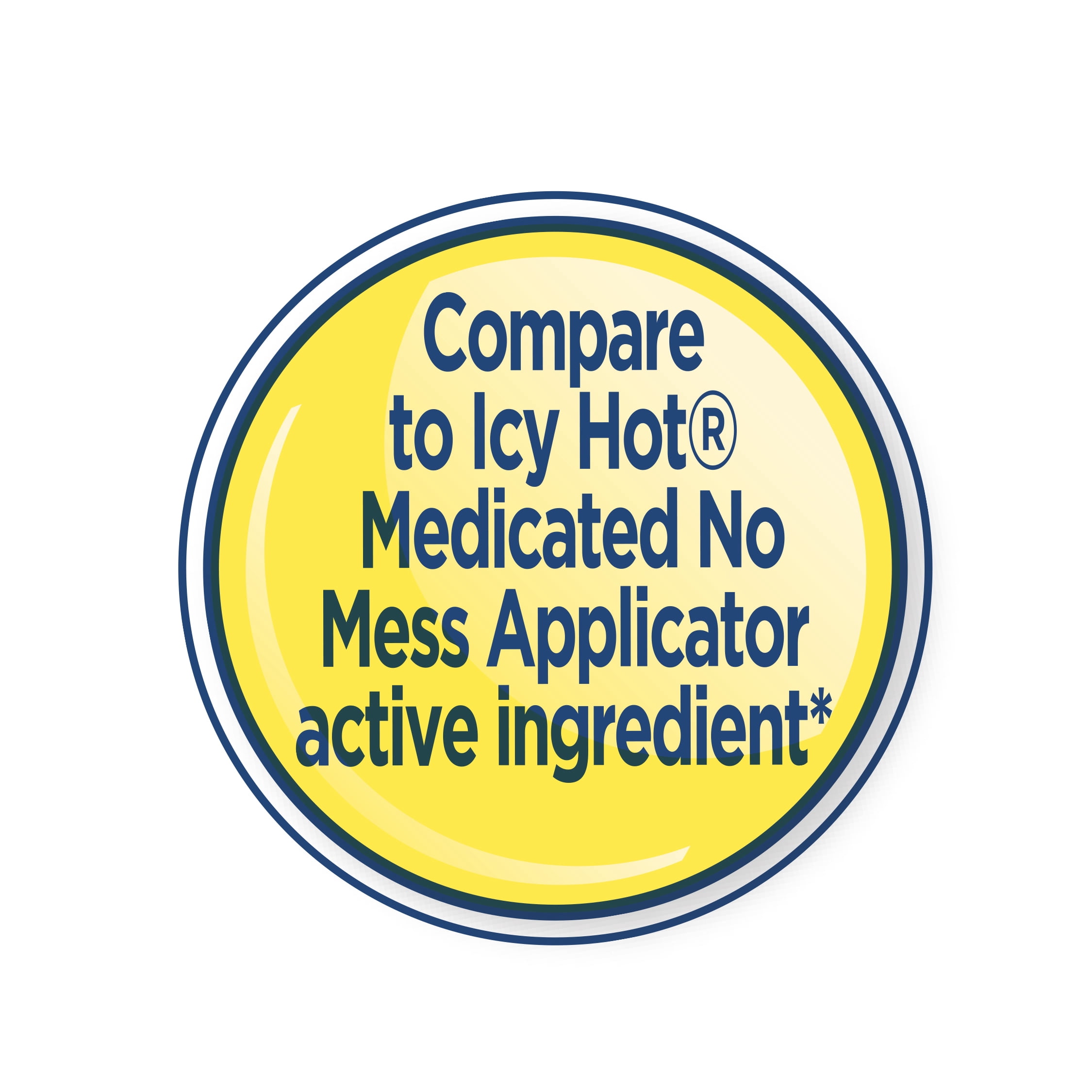 Equate Health & Beauty - Medicine & Supplements Gluten-Free on Menthol Compare to Icy Hot® Medicated Topical Pain Relief Liquid for Body Aches & Pains