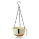 thumbnail image 3 of Hanging Hanging Basket Flower Pot For Home Balcony Green Plants With Automatic Water Absorption Pot, 3 of 6