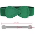 thumbnail image 3 of Cinturón elástico de piel sintética en 8 formas con cierre de hebilla para mujer esquí esquí Gafas de esquí, 3 of 5