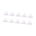 thumbnail image 2 of Almencla 10 Pieces Soccer Triangle Training Cones Practice Lightweight Cross Training White, 2 of 8