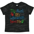 thumbnail image 3 of Inktastic My Aunt in Wisconsin Loves Me Boys or Girls Toddler T-Shirt, 3 of 5