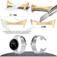 thumbnail image 2 of KOMI 20mm Stainless Steel Connector Adapter for Google Pixel Watch 2 Band, 2 of 5