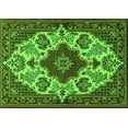 thumbnail image 1 of Ahgly Company Indoor Rectangle Medallion Green Traditional Area Rugs, 5' x 8', 1 of 1