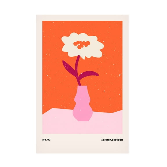 Trademark Fine Art NKTN Spring Flower 07 Canvas Wall Art