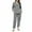 AA-Dark Gray, variant on Gytharion Womens Fluffy Pajama Sets Soft Cozy Long Sleeve Fuzzy Fleece Sleepwear and Joggers 2 Piece Pj Sets Winter Plaid Print Plush Warm Loungewear with Pockets