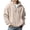 Z2-Beige, variant on Aihuaihua Mokaloha Mens Long Sleeve Shirts Waffle Mokaloha Hoodie Pacificozy Sweatshirt Zipper Drawstring Long Sleeve Shirts