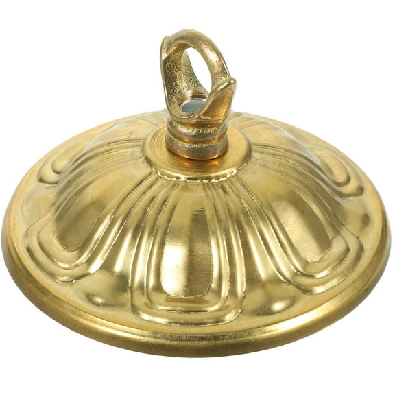 GAXIRE Pendant Lamp Base Copper DIY Retrofitting Retro Industrial Style 1Pack